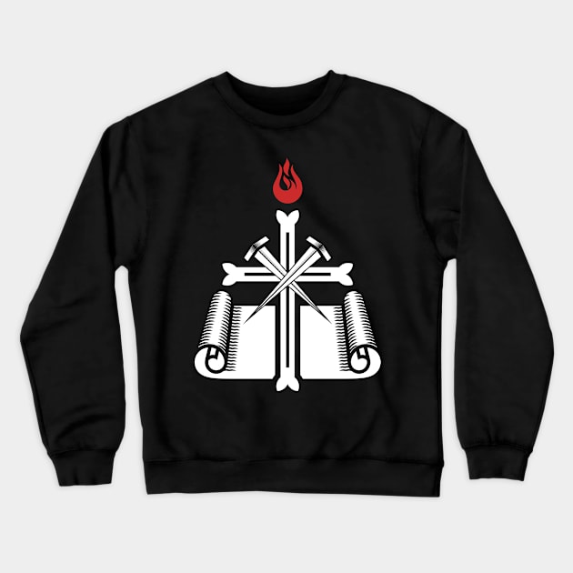 Christian illustration. Crewneck Sweatshirt by Reformer